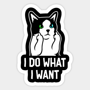 What I Want Sticker